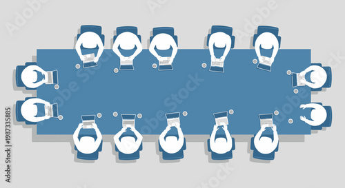 Set of beer bottle vector icons and symbols with bottle caps on a blue and white background for web button design illustration