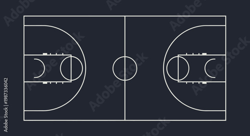 A chalk illustration of an American football field and football on a black chalkboard sign represents a strategic business game plan or sports education concept