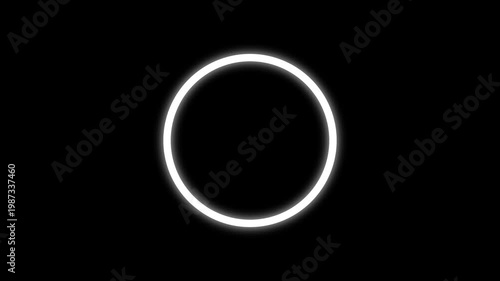 Countdown timer from 05 to 0 seconds real time. Animated number 05 countdown graphic. Countdown timer, circle countdown animation for special deal promotions. 4k footage and black background.