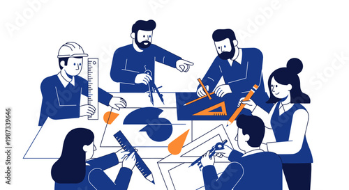 Business Team Collaboration Meeting.