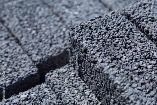 Concrete blocks texture construction material background