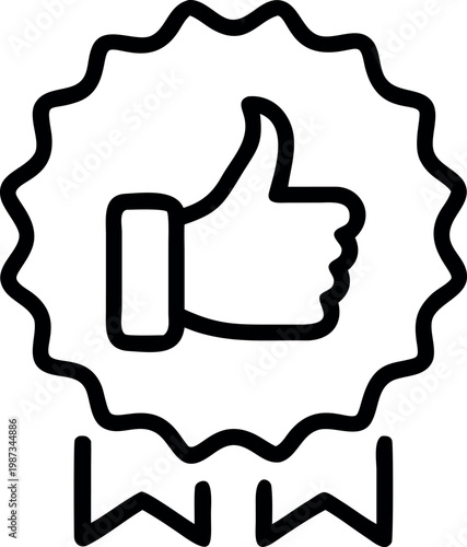 Black silhouette of a cat with a question mark inside