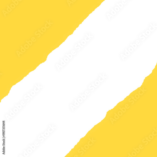 A vibrant yellow and black abstract design with a bold diagonal stripe