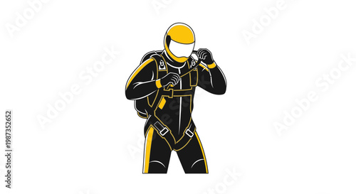 Skydiver Suit Preparation For High Altitude Adventure