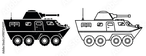 Print Tank Icon Element Of Military Icon For Mobile Concept