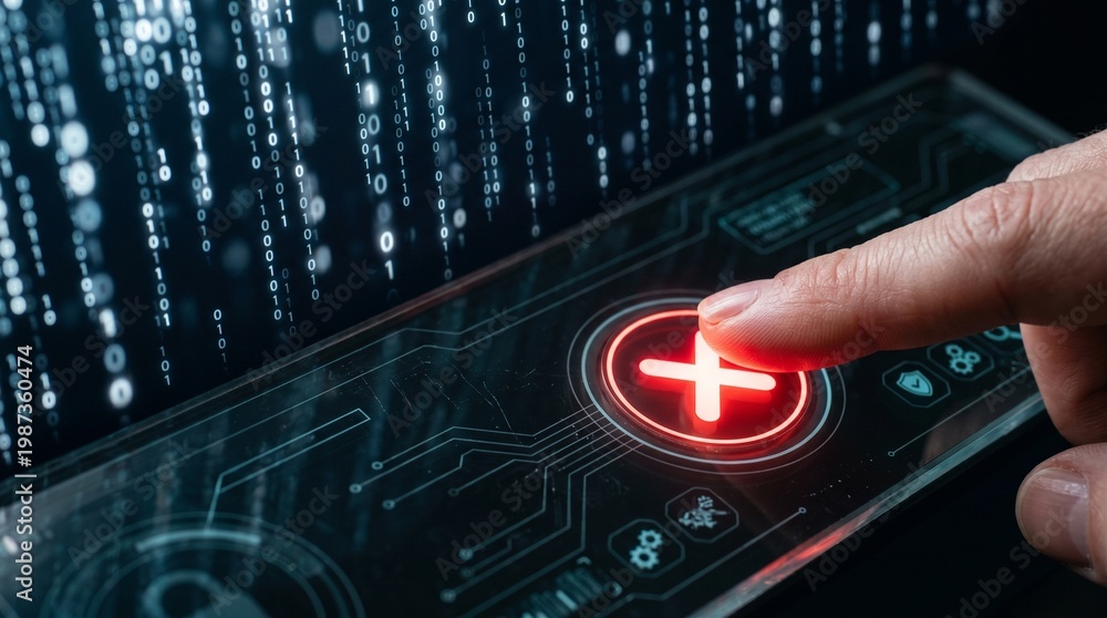 custom made wallpaper toronto digitalTouchscreen Control for Data Management, Technology Interface in Digital Environment