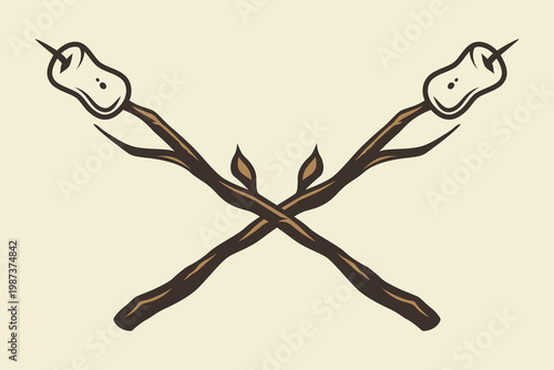 Foto Sticks s'mores camping