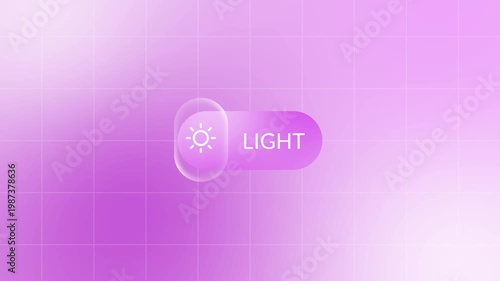 Dark And Light Background With Button Animation