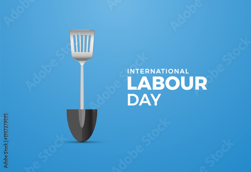 International Labour Day, Happy Labour Day, Creative ads for Workers Day.