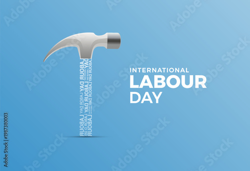 International Labour Day, Happy Labour Day, Creative ads for Workers Day.