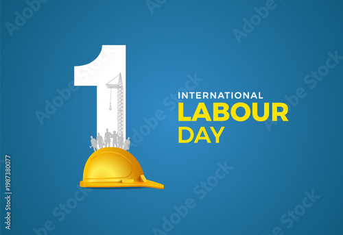 International Labour Day, Happy Labour Day, Creative ads for Workers Day.