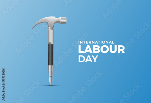 International Labour Day, Happy Labour Day, Creative ads for Workers Day.