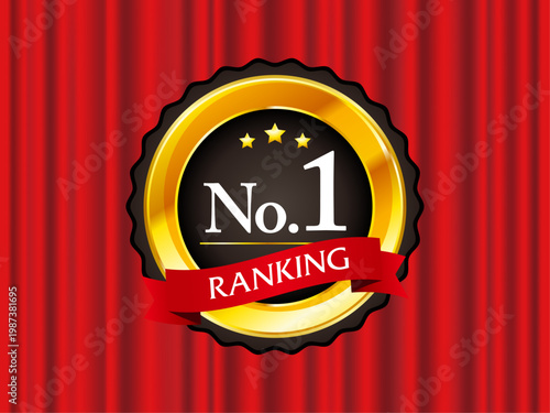 ランキングNo.1 アイコン ベクターイラスト 賞
