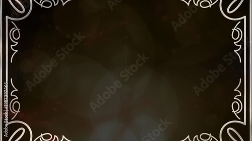 Luxury Frame Background for Presentation or Greeting Card