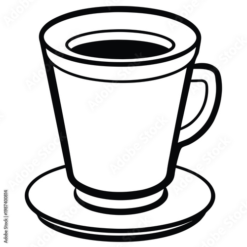 Coffee cup icon set. Cups of coffee tea collection. Hot drink icon. Disposable cup. Cup coffe with steam. Flat style - stock vector.