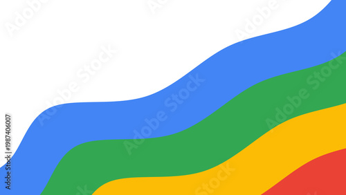 Foto Abstract colorful fluid wave background in corner