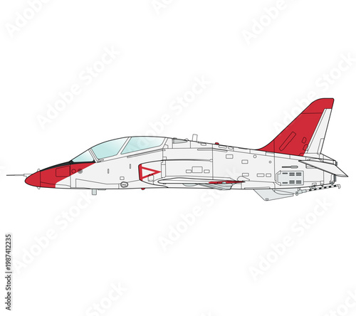 Einstrahliger Trainer für Flugzeugträger