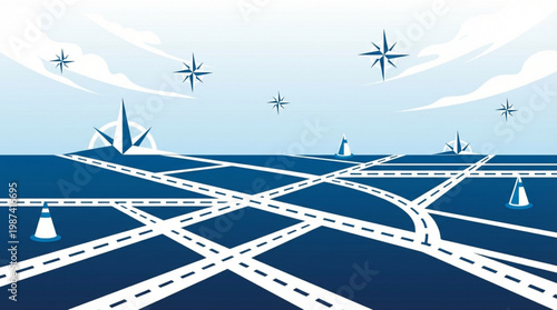 Air traffic control tower navigation system.