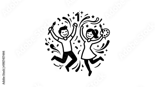 Joyful Art Class Celebration