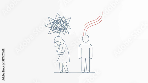 Conflicted Mind vs. Clear Thoughts