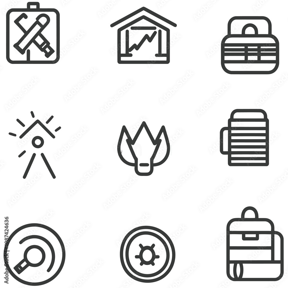 Fototapeta premium Aesthetic App Icons Stock Photos