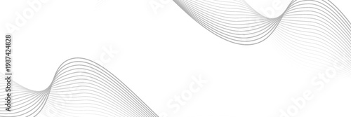 Horizontal line pattern. From thin line to thick. Parallel stripe. Black streak on white background. Straight gradation stripes. Abstract geometric patern.