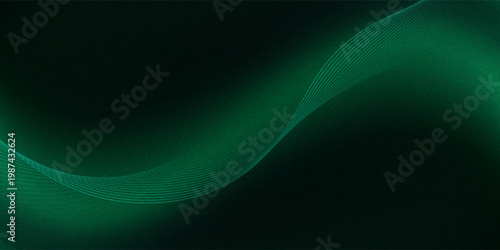 Black dark teal jade emerald sea aventurine green abstract background. Silk satin fabric. Glitter shimmer. Color gradient. Line stripe wave shadow. Drapery curtain. Luxury elegant subtle. Blank design