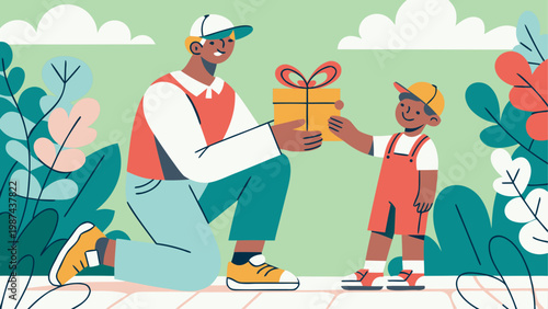 Colorful cartoon characters engaging in a collaborative cooking activity together