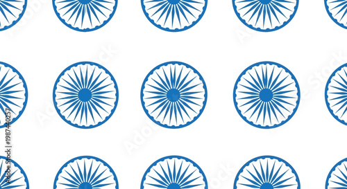 Ashoka Chakra symbol of Indias national flag.