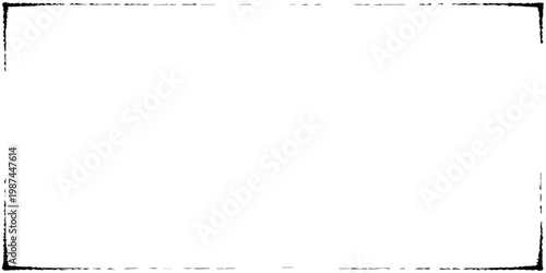 Simple black and white frame design on a clean background for text and business use