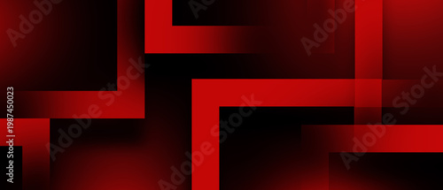 Abstract modern red geometric background