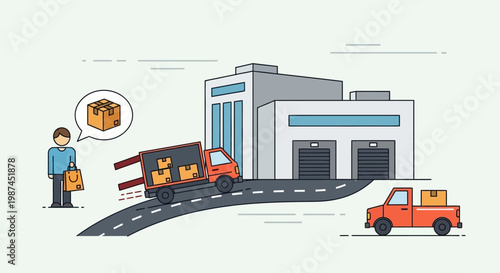 Efficient Logistics and Delivery Services from Warehouse to Customer.