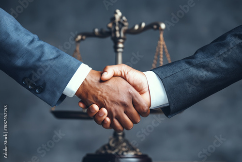 Contract agreement marks partnership between two professionals in law