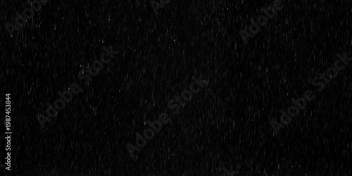 4k Rain over black background, realistic rain can be use in your composition, Rain hits the ground effect, Splashing rain