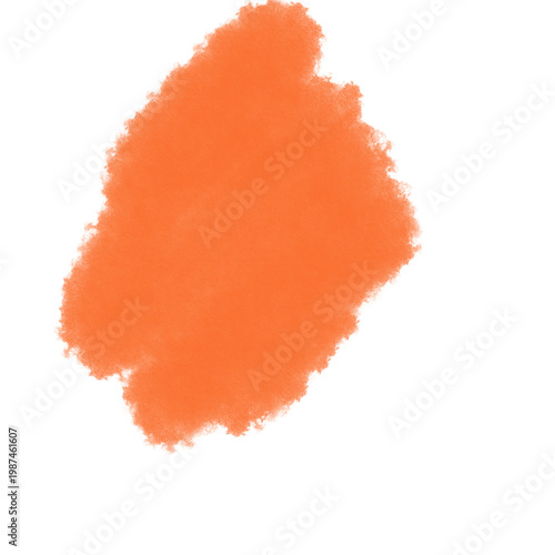 Watercolor brushstroke with a grunge texture art