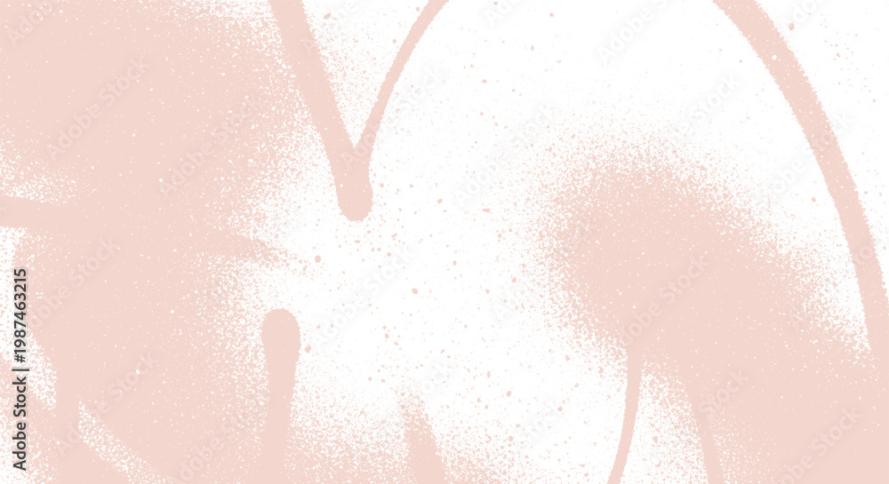 Fototapeta premium Soft pink abstract spray paint splatter background with abstract splatter background creative distressed vandalism artistic contemporary energetic handcrafted illustration textural
