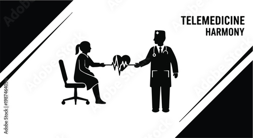 Telemedicine consultation between doctor and patient