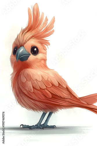 Birds, Floral, Nature, Art, Printable Image with White Background, for Stickers, T-shirt Design, Hat, Mug, Flip-flop, Mousepad