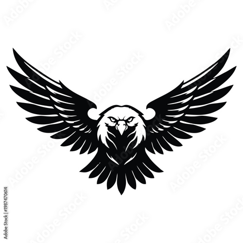 Angry Gorilla Face Mascot Vector Illustration Bold Black and White Primate Head