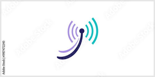 Abstract Wi-Fi Signal Icon