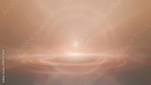 Celestial Rings: An abstract depiction of ethereal celestial rings radiating energy, creating a sense of mystery and wonder.