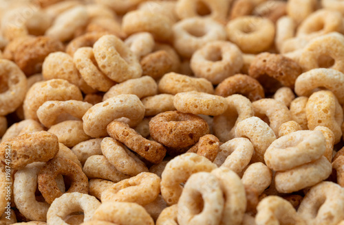 close up of whole wheat cheerios