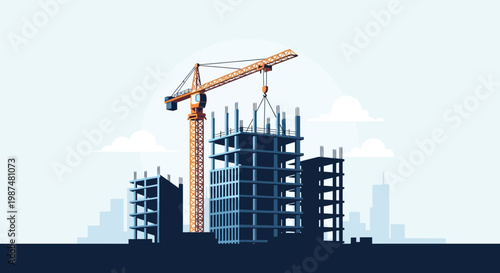 Constructing The Modern City: A Dynamic Illustration of Urban Development and Industry