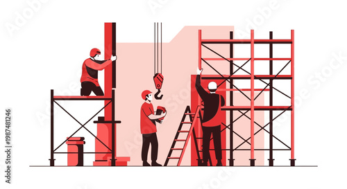 Constructing A Building: Cooperative Efforts on the Construction Site, New Project