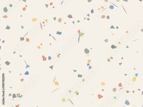 Trendy Terrazzo Speckled Confetti Modern Surface Texture Design