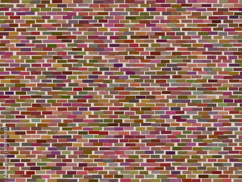 Urban Brick Wall Masonry Pattern Architecture Design Backdrop