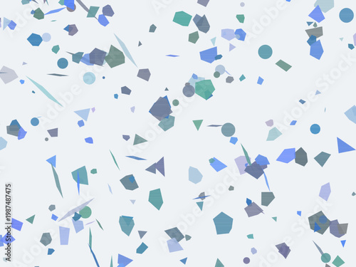 Trendy Terrazzo Speckled Confetti Modern Surface Texture Design