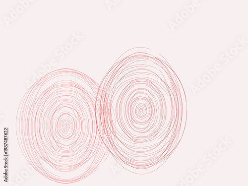 Digital Fingerprint Biometric Scan Pattern Design