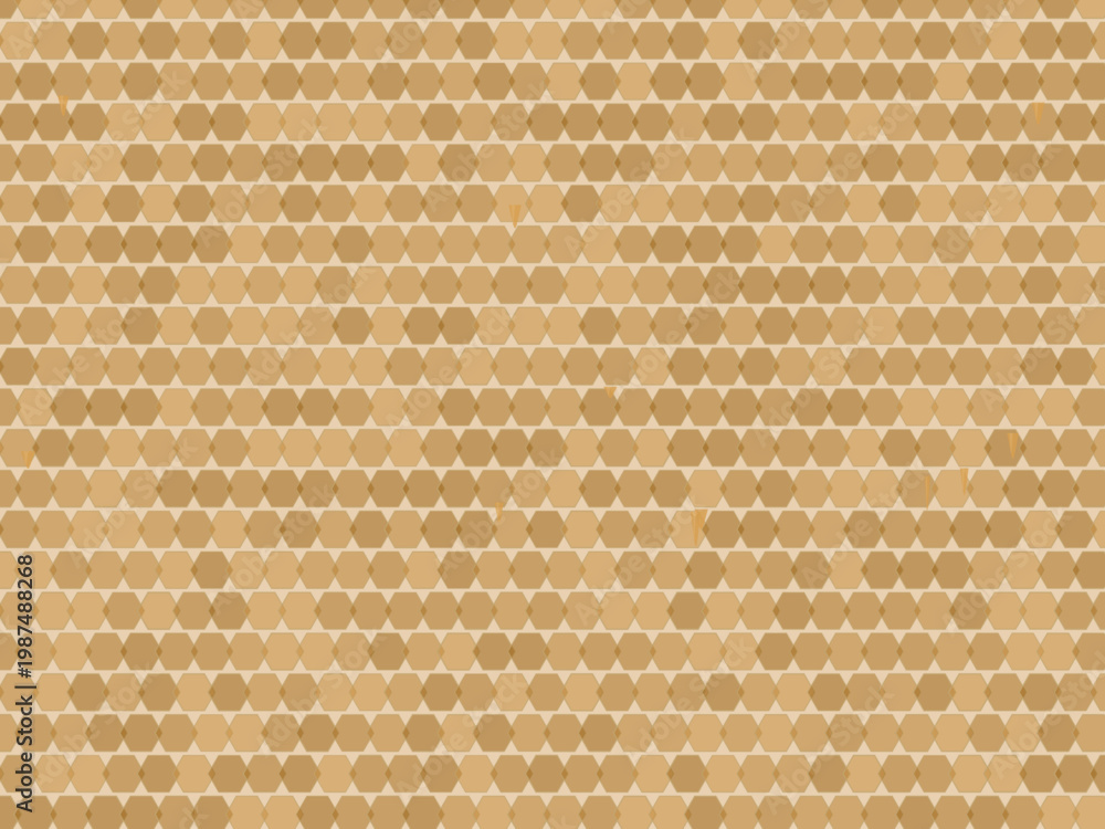 Fototapeta premium Hexagon Honeycomb Honey Drip Pattern Background