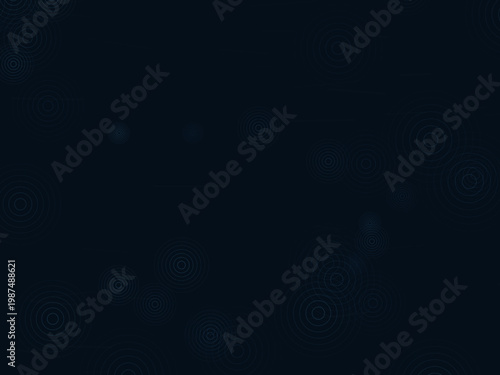 Water Ripple Raindrop Impact Circle Pattern Design